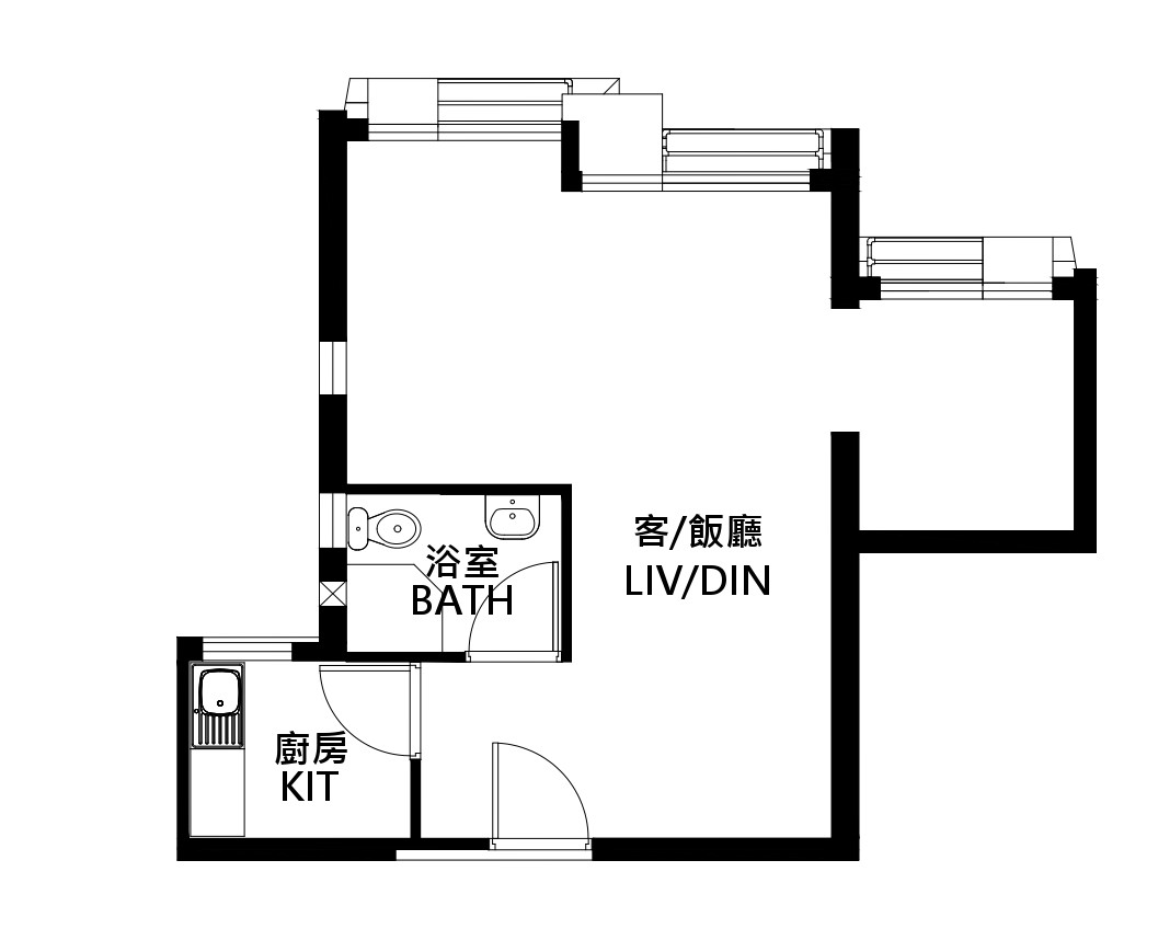 單位布局圖 Flat Layout Plan