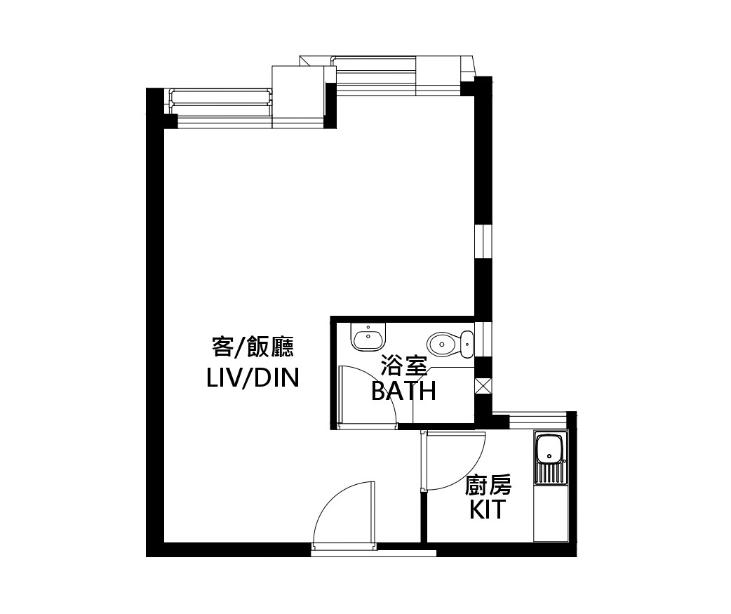 單位布局圖 Flat Layout Plan