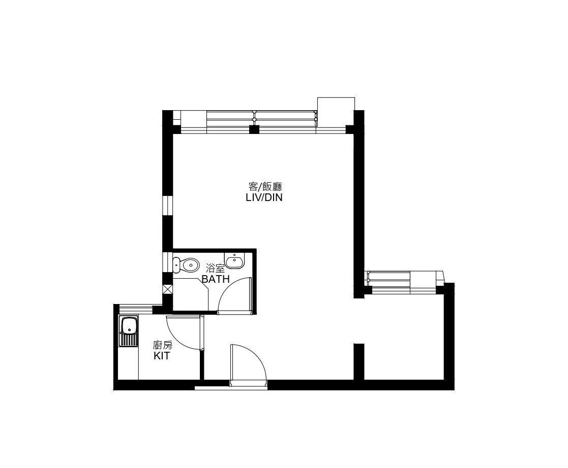 單位布局圖 Flat Layout Plan