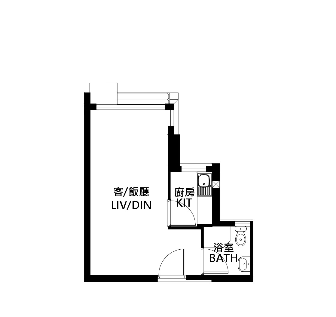 單位布局圖 Flat Layout Plan