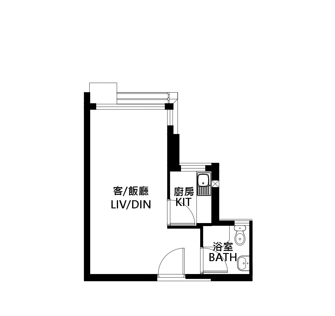 單位布局圖 Flat Layout Plan