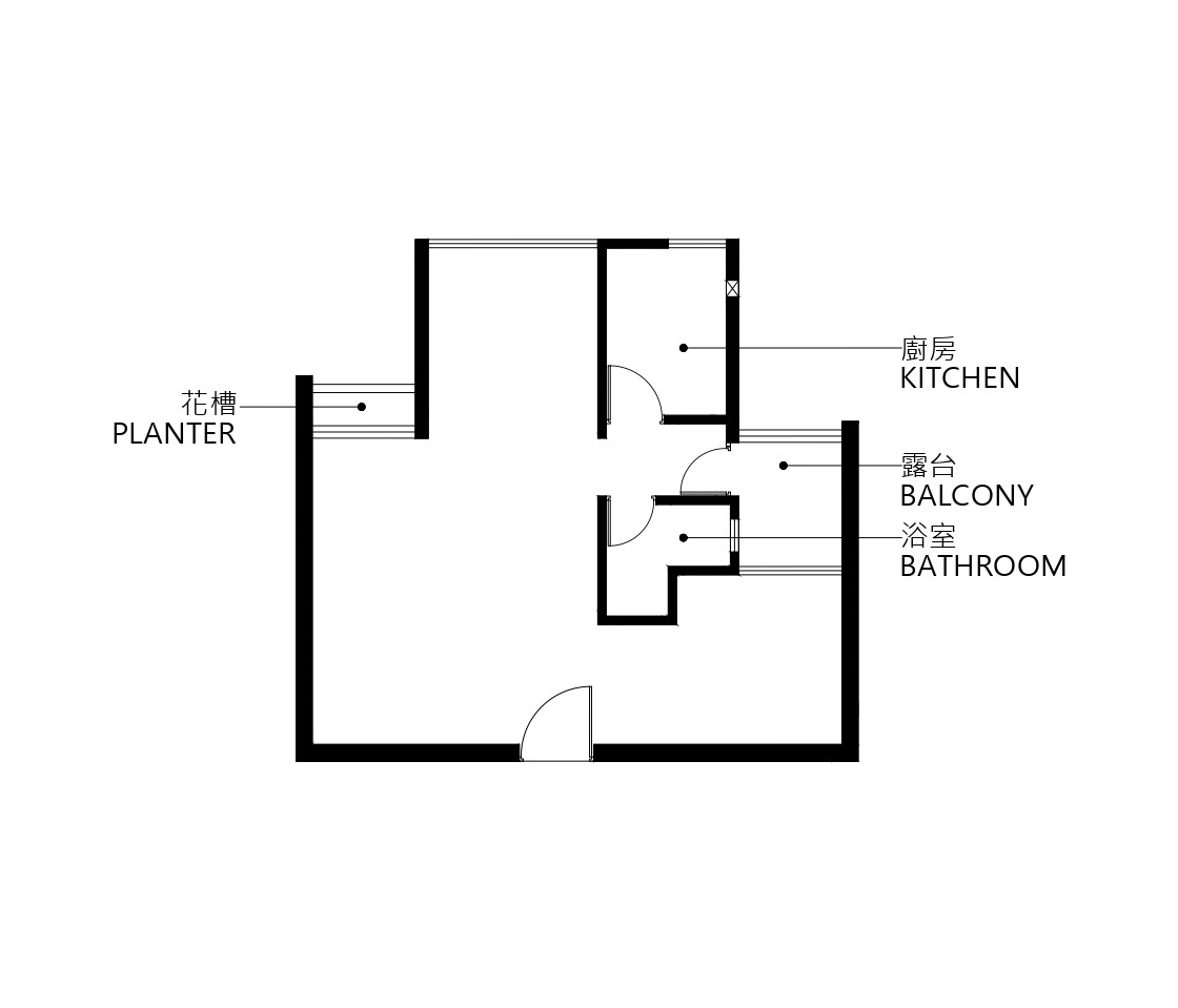 單位布局圖 Flat Layout Plan
