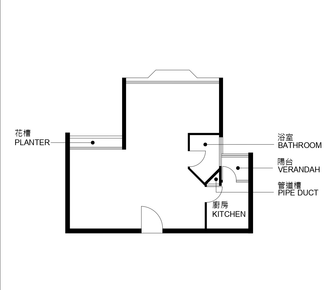 單位布局圖 Flat Layout Plan