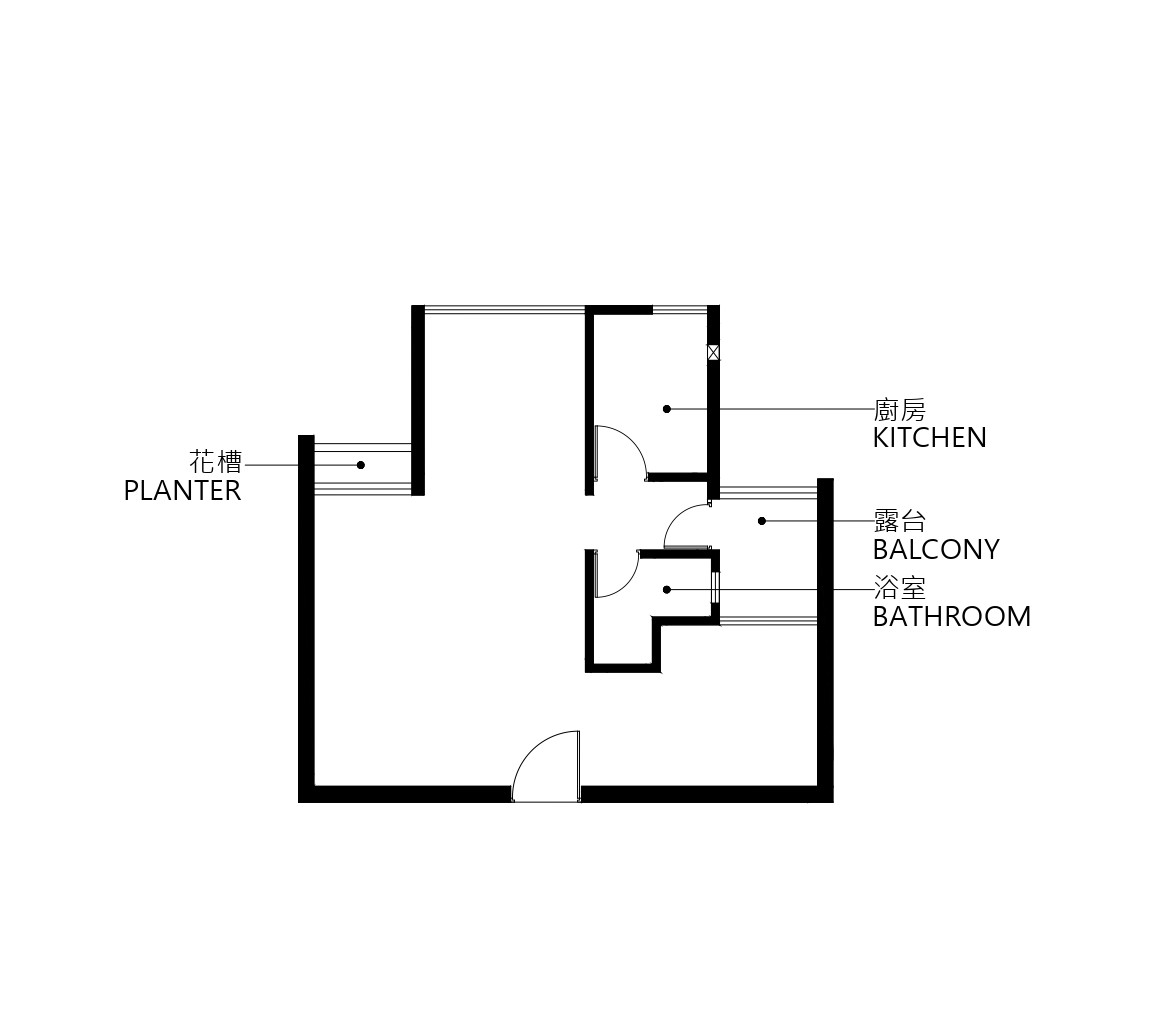 單位布局圖 Flat Layout Plan